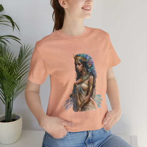 Ancient Egyptian Priestess - Short Sleeve Tee